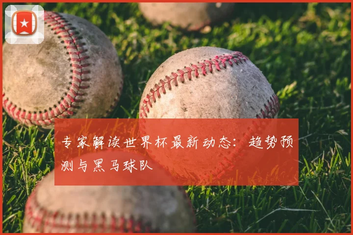 专家解读世界杯最新动态：趋势预测与黑马球队